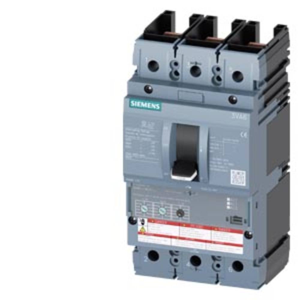 Siemens 3VA6115-5HL31-0AA0 výkonový vypínač 1 ks Rozsah nastavení (proud): 60 - 150 A Spínací napětí (max.): 600 V/AC (š