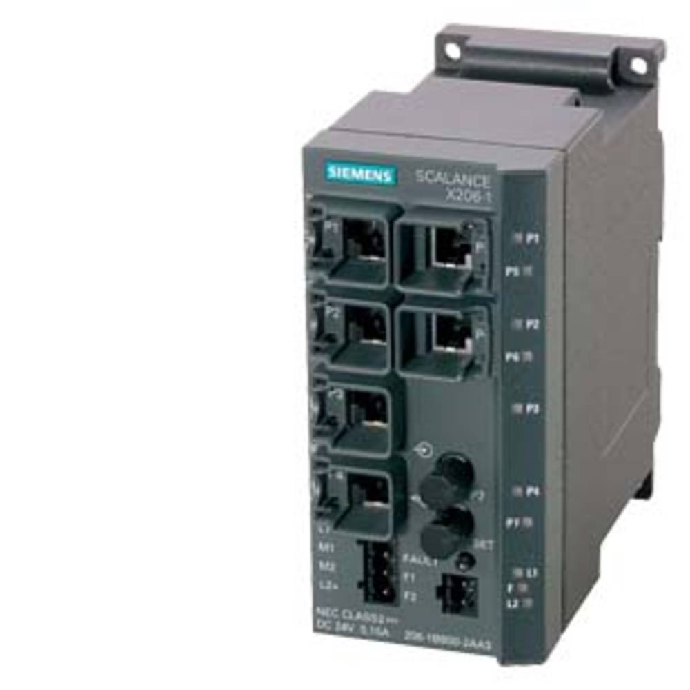 Siemens 6GK5206-1BB10-2AA3 průmyslový ethernetový switch, 10 / 100 MBit/s