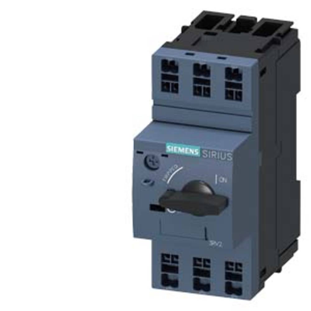 Siemens 3RV2411-0BA20 výkonový vypínač 1 ks Rozsah nastavení (proud): 0.14 - 0.2 A Spínací napětí (max.): 690 V/AC (š x