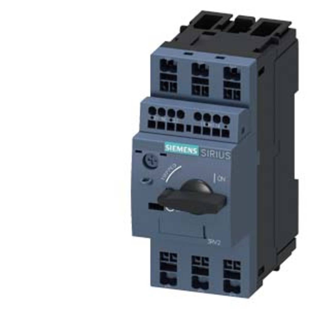 Siemens 3RV2011-0BA25 výkonový vypínač 1 ks Rozsah nastavení (proud): 0.14 - 0.2 A Spínací napětí (max.): 690 V/AC (š x