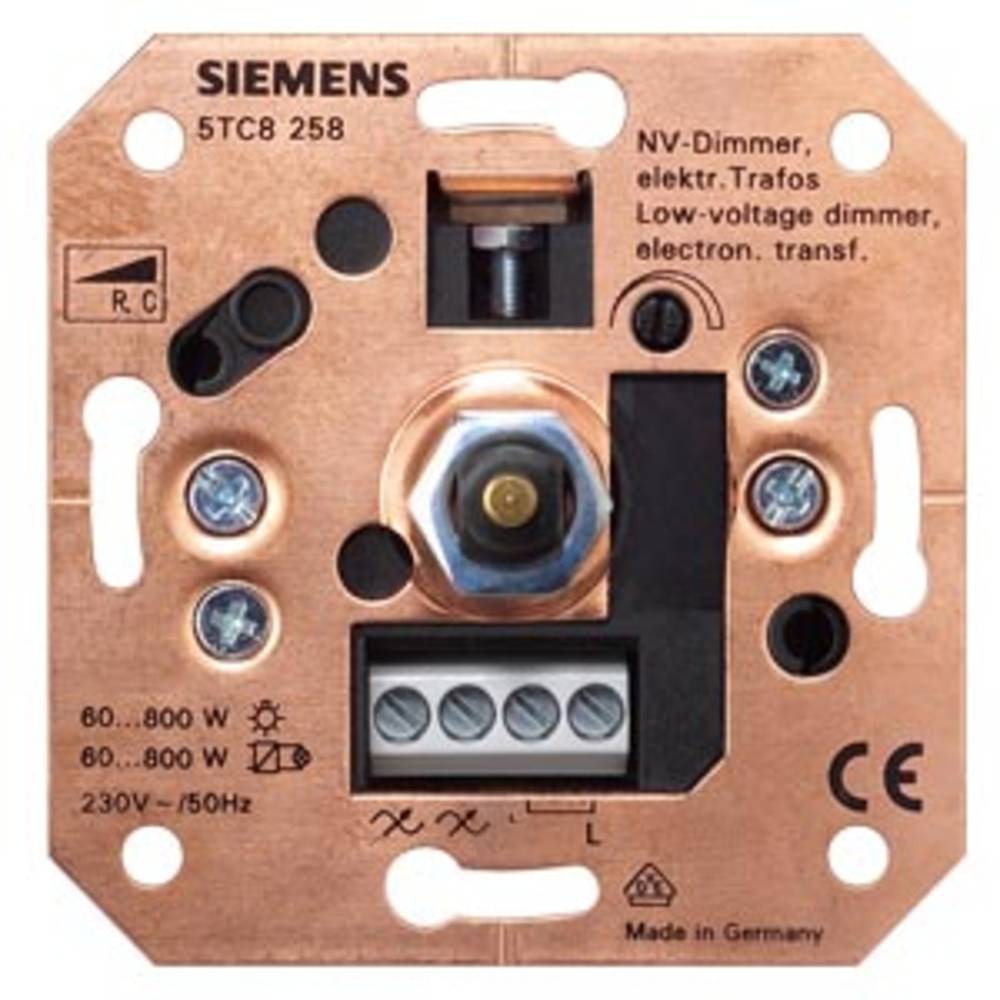 Siemens 5TC8258 stmívač pod omítku