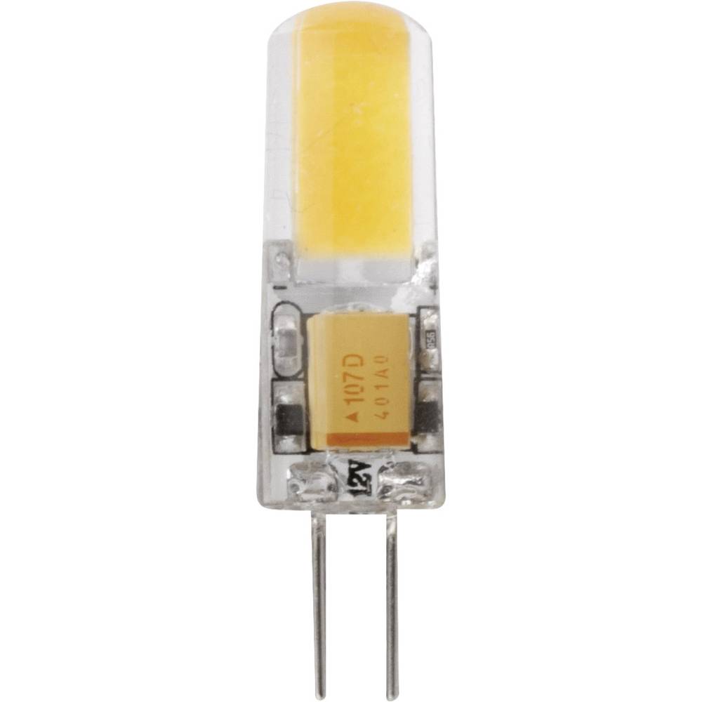 Megaman MM49182 LED Energetická třída (EEK2021) F (A - G) G4 pinová objímka 1.8 W = 18 W teplá bílá (Ø x d) 10 mm x 37 m