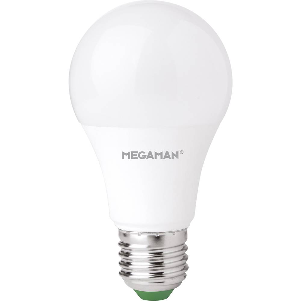 Megaman MM21127 LED Energetická třída (EEK2021) F (A - G) E27 klasická žárovka 9 W = 60 W teplá bílá (Ø x d) 60 mm x 110