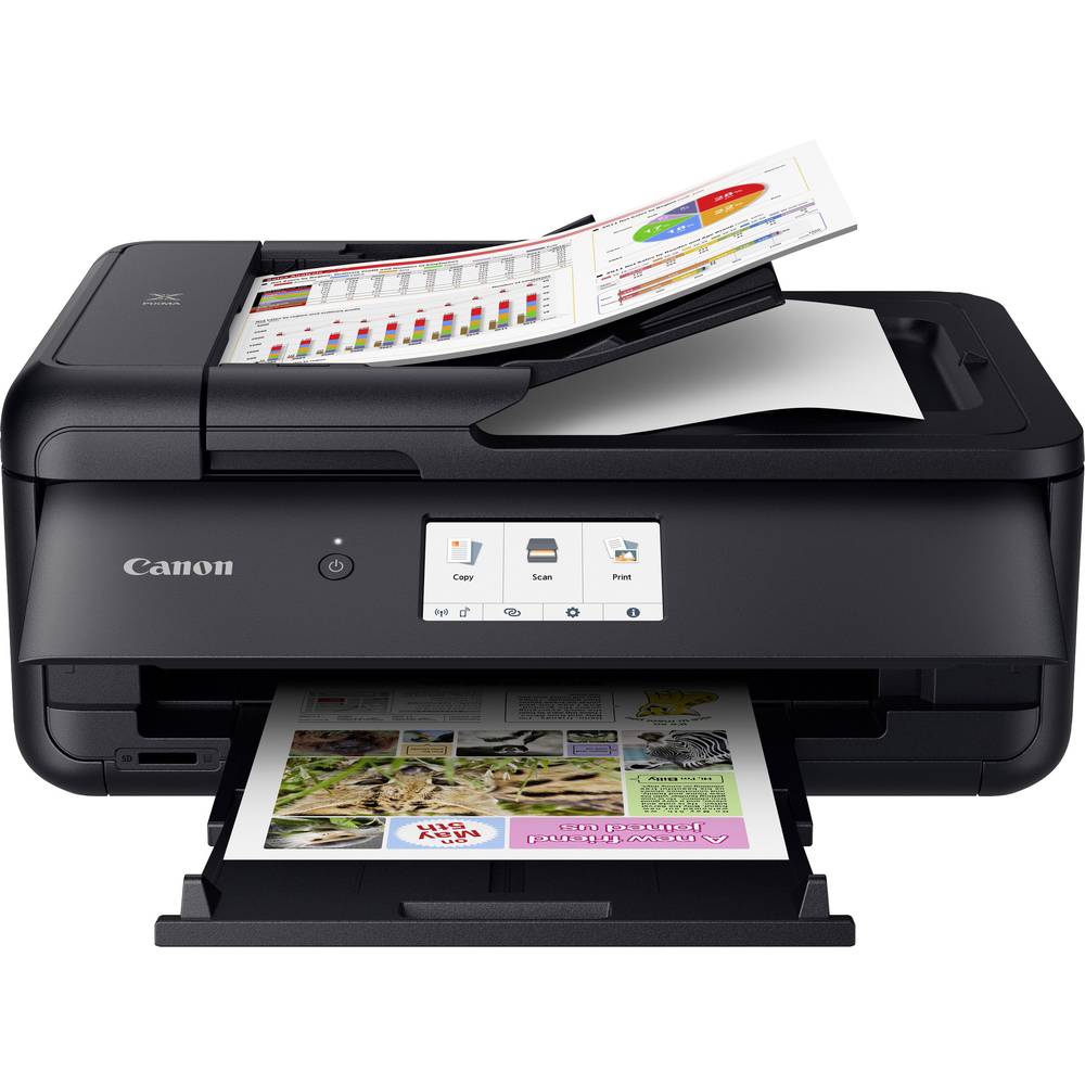 Canon PIXMA TS9550 barevná inkoustová multifunkční tiskárna A3 tiskárna, skener, kopírka LAN, Wi-Fi, Bluetooth®, duplexn