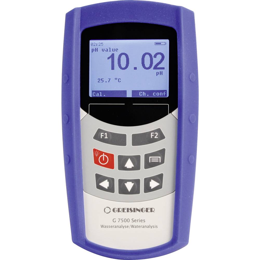 Greisinger G7500 multifunkční měřicí přístroj pH hodnota , redox (ORP) , teplota, saturace O2, koncentrace O2, vodivost