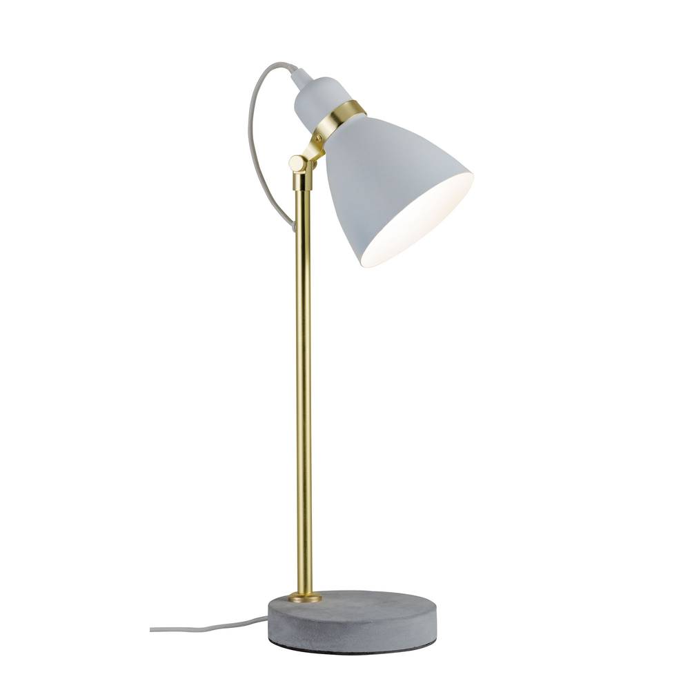 Paulmann Neordic Orm 79623 lampička na stůl LED E27 20 W betonově šedá, bílá, zlatá