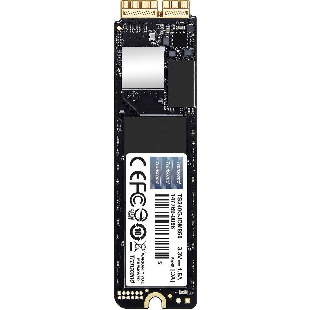 Transcend JetDrive™ 850 Mac 240 GB interní SSD disk NVMe/PCIe M.2 M.2 NVMe PCIe 3.0 x4 Retail TS240GJDM850