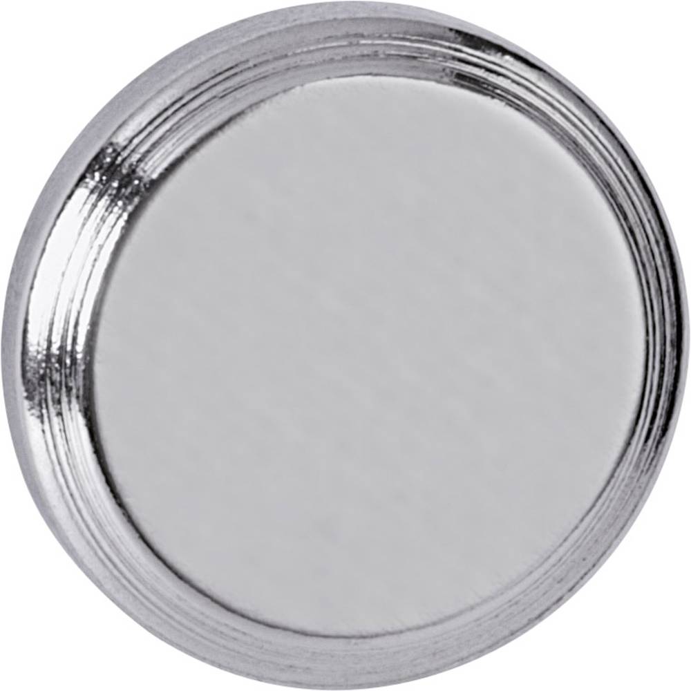 Maul neodymový magnet 6170796 (Ø x v) 16 mm x 7 mm disk stříbrná 1 ks 6170796