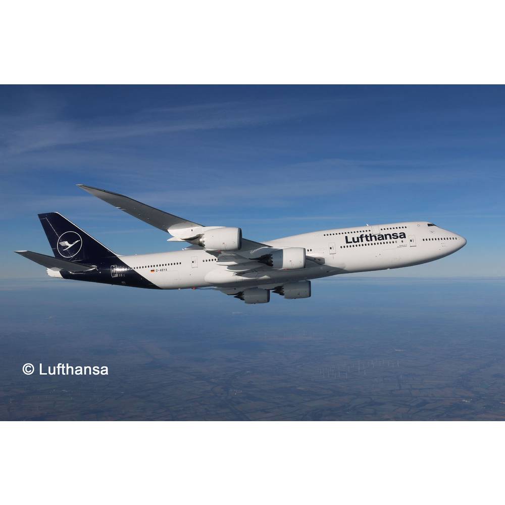 Revell 03891 Boeing 747-8 Lufthansa New Livery model letadla, stavebnice 1:144