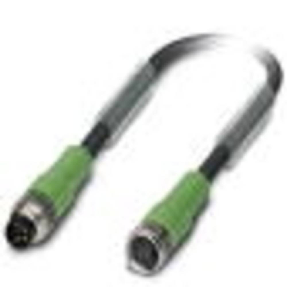 Phoenix Contact SAC-4P-M 8MS/3,0-PVC/M 8FS připojovací kabel pro senzory - aktory, 1415560, piny: 4, 3.00 m, 1 ks