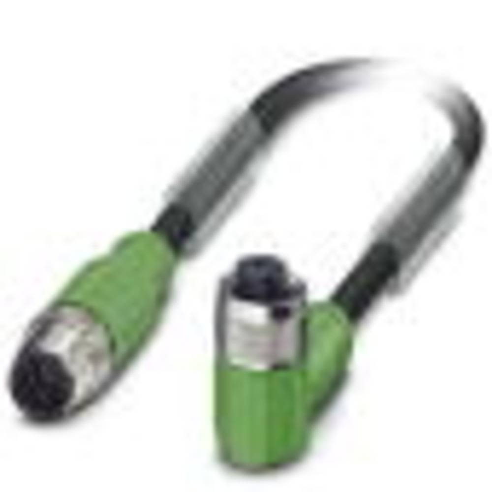Phoenix Contact SAC-4P-M12MS/ 3,0-PUR/M12FR SH připojovací kabel pro senzory - aktory, 1500994, piny: 4, 3.00 m, 1 ks