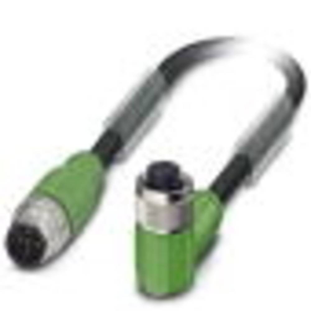 Phoenix Contact SAC-5P-M12MS/ 0,6-PUR/M12FR SH připojovací kabel pro senzory - aktory, 1501029, piny: 5, 0.60 m, 1 ks