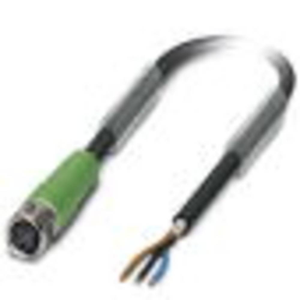 Phoenix Contact SAC-3P- 3,0-PUR/M 8FS SH připojovací kabel pro senzory - aktory, 1521724, piny: 3, 3.00 m, 1 ks