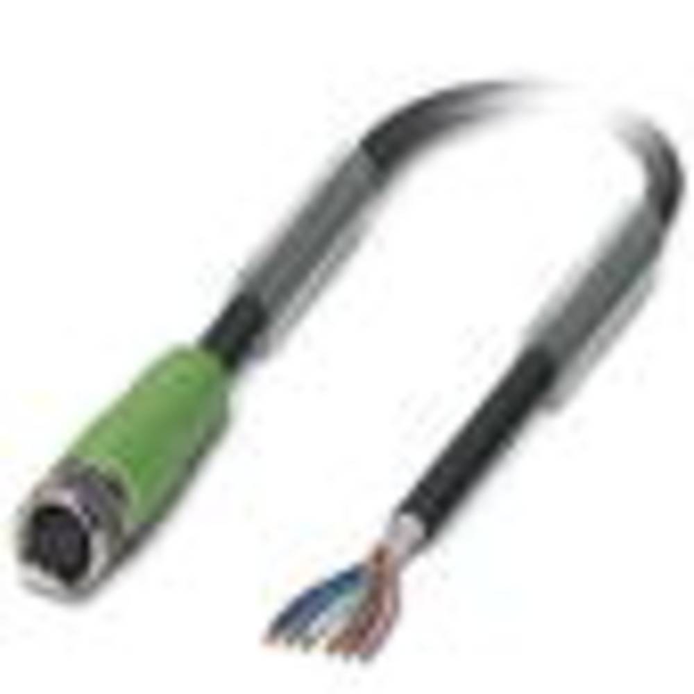 Phoenix Contact SAC-6P- 5,0-PUR/M 8FS SH připojovací kabel pro senzory - aktory, 1522419, piny: 6, 5.00 m, 1 ks