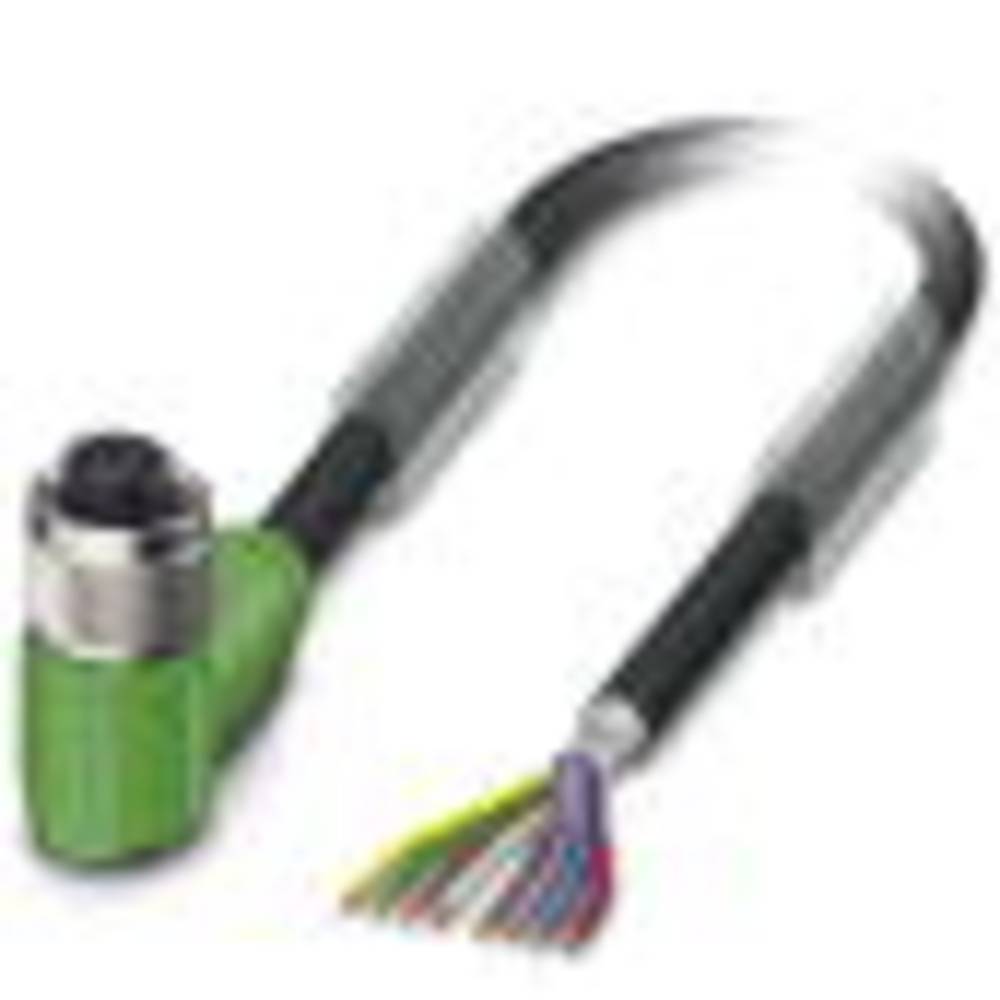 Phoenix Contact SAC-8P- 3,0-PUR/M12FR SH připojovací kabel pro senzory - aktory, 1522927, piny: 8, 3.00 m, 1 ks