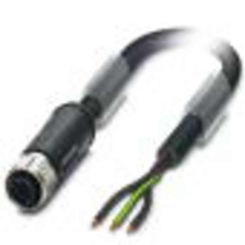 Phoenix Contact SAC-3P- 5,0-PVC/FSS PE SCO připojovací kabel pro senzory - aktory, 1411646, piny: 3, 5.00 m, 1 ks