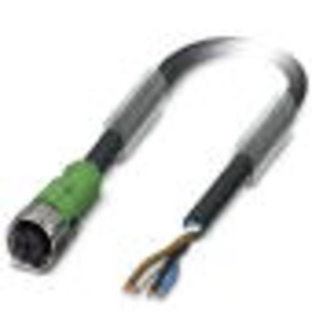 Phoenix Contact SAC-4P- 2,0-186/FS SCO připojovací kabel pro senzory - aktory, 1555648, piny: 4, 2.00 m, 1 ks