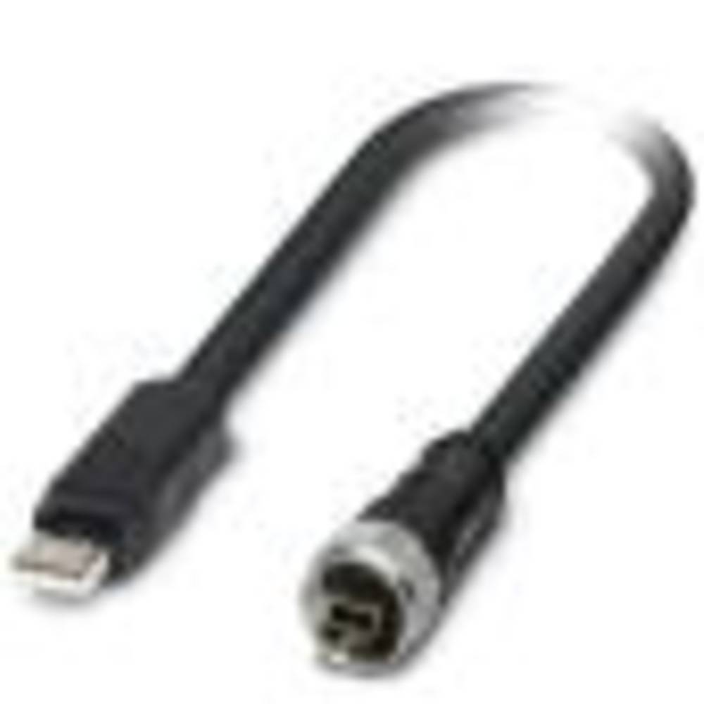 Phoenix Contact USB kabel USB 2.0 USB-A IP20 zástrčka, USB Mini-B IP20 zástrčka 5.00 m černá 1420184