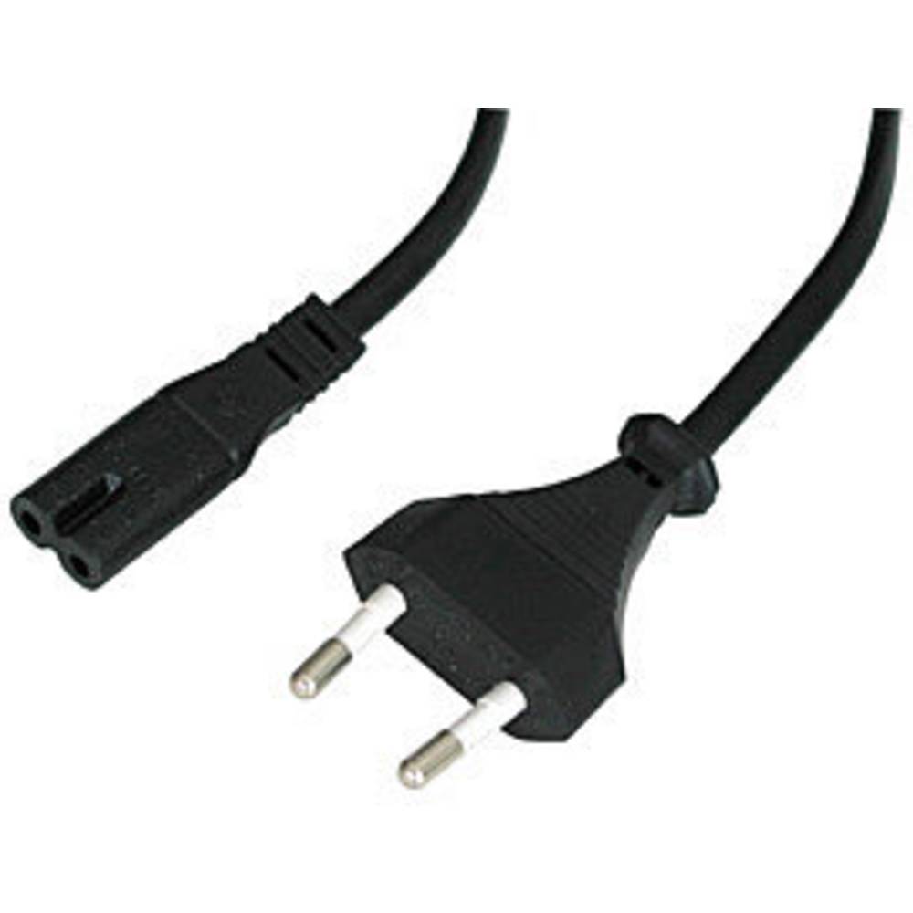 LINDY napájecí kabel [1x Euro zástrčka - 1x IEC C7 zásuvka] 3.00 m černá