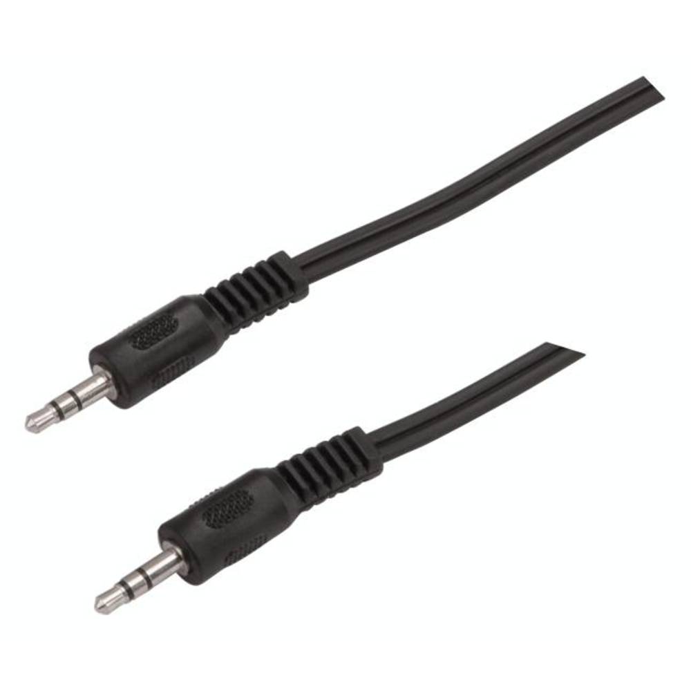 Bachmann 918.010 jack audio kabel [1x jack zástrčka 3,5 mm - 1x jack zástrčka 3,5 mm] 1.50 m černá