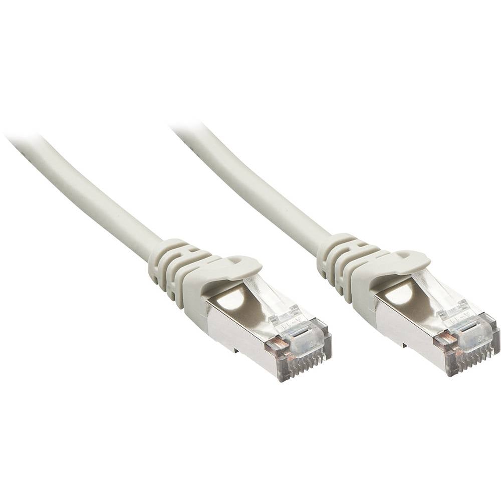 LINDY 48349 RJ45 síťové kabely, propojovací kabely CAT 5e F/UTP 20.00 m šedá s ochranou 1 ks