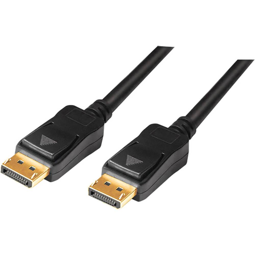 LogiLink DisplayPort kabel Konektor DisplayPort, Konektor DisplayPort 15.00 m černá CV0113 Kabel DisplayPort