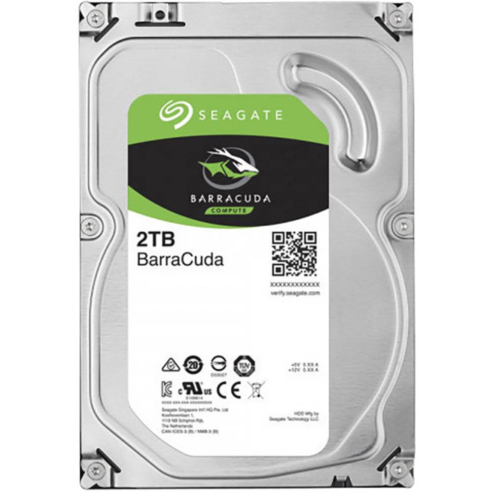 Seagate BarraCuda® 2 TB interní pevný disk 8,9 cm (3,5) SATA III ST2000DM008 Bulk