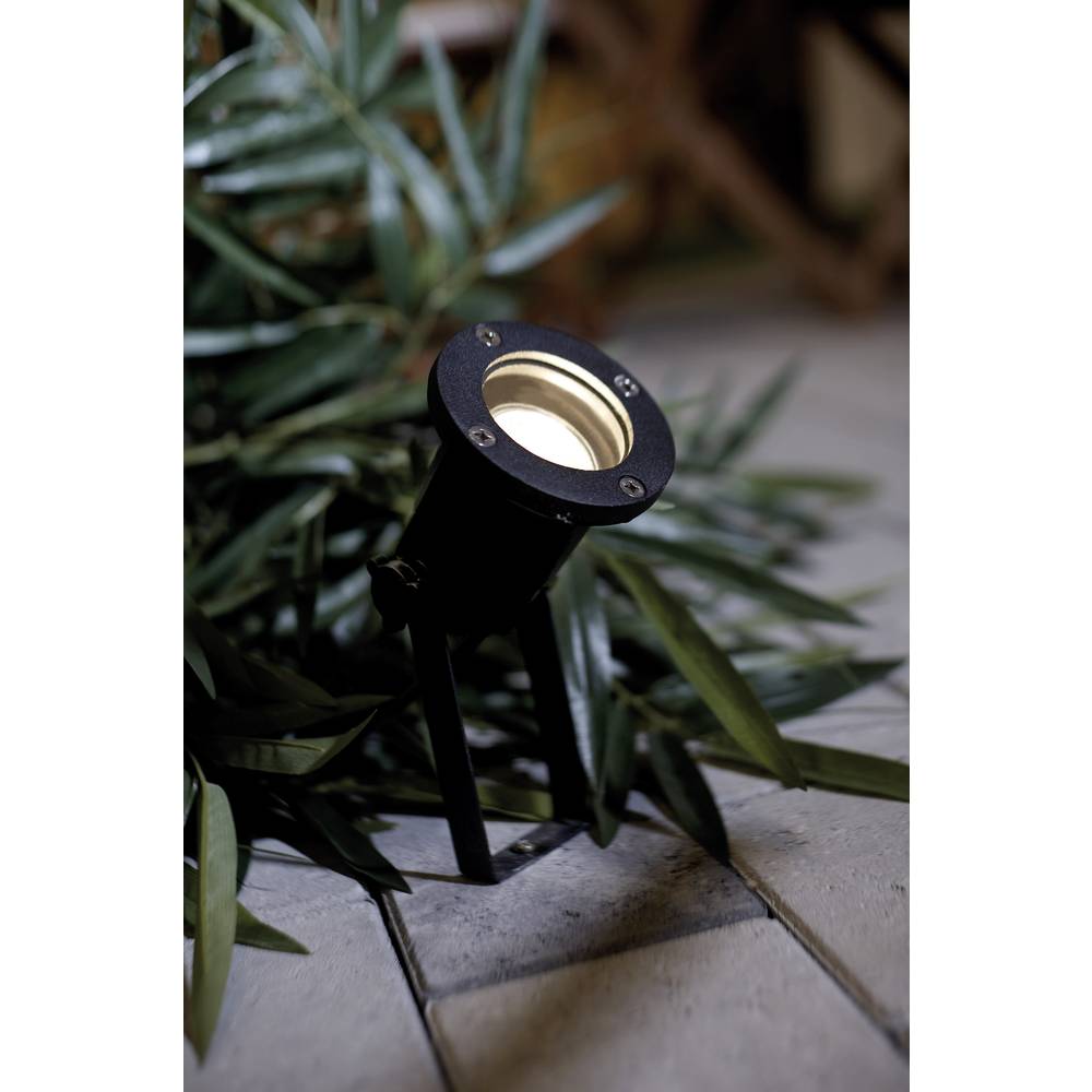 Nordlux 20789903 Spotlight zahradní reflektor LED, halogenová žárovka GU10 35 W černá