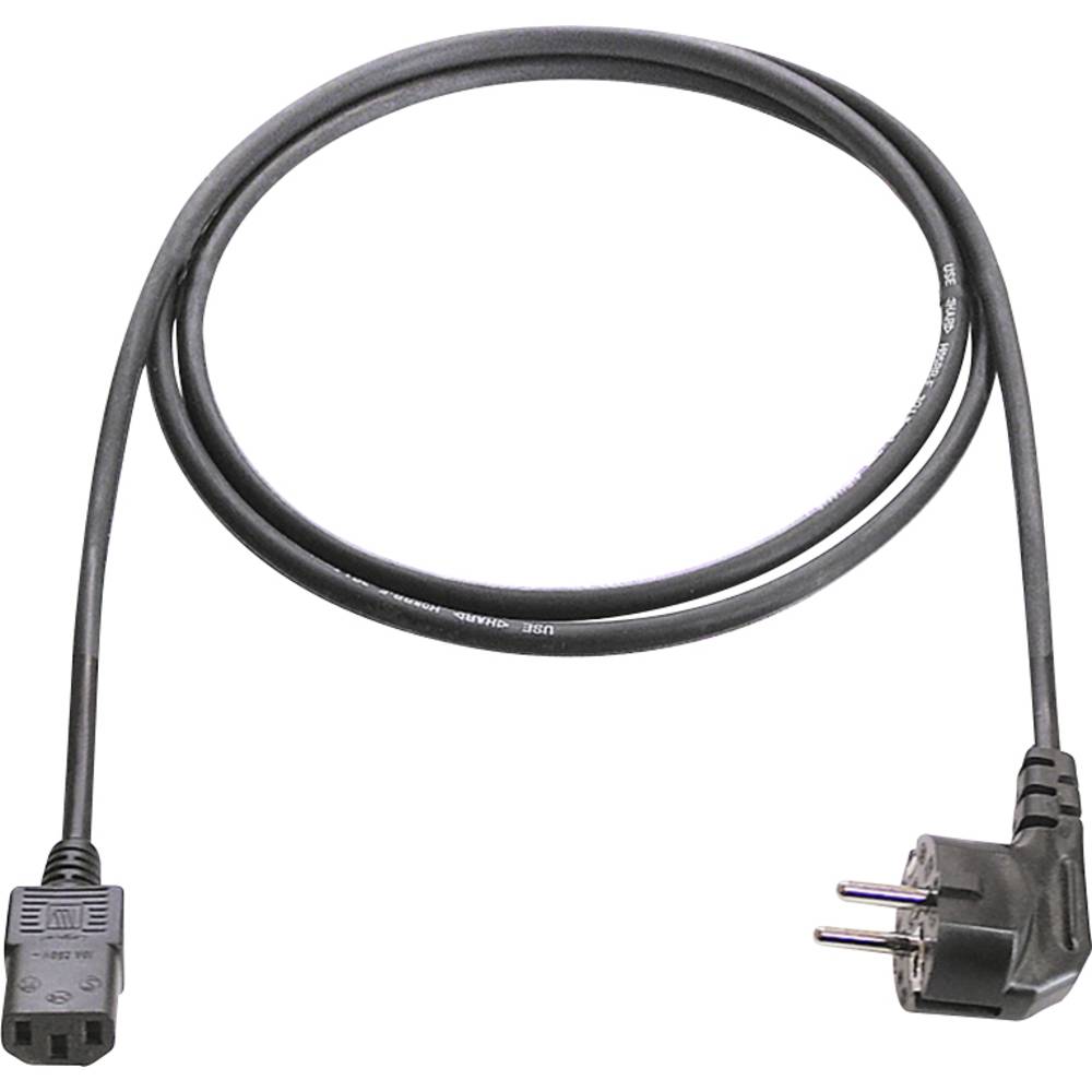 AS Schwabe 70871 napájecí kabel černá 2.00 m