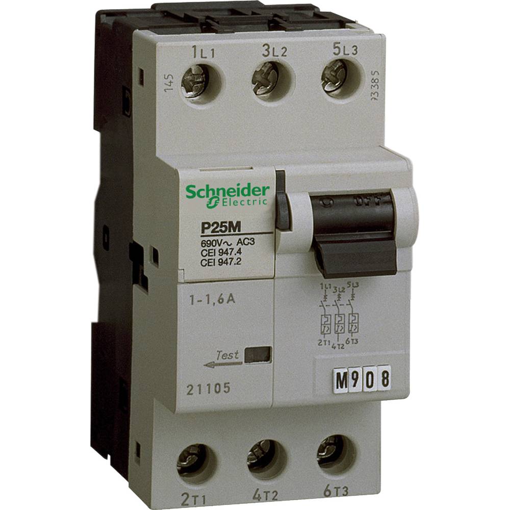 Schneider Electric 21103 21103 ochranný spínač motoru 690 V/AC 0.63 A 1 ks