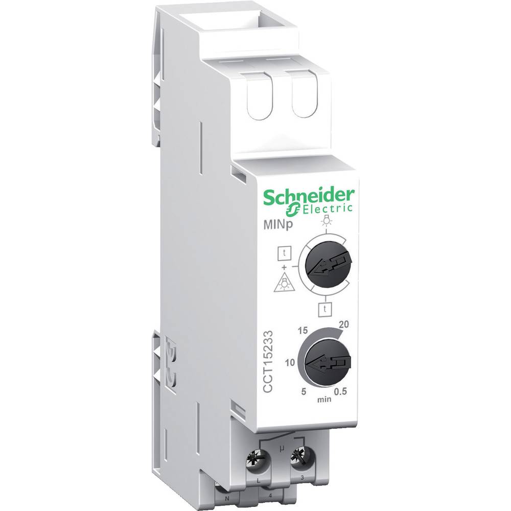 Schneider Electric CCT15233 schodišťový časový spínač montáž na lištu 230 V