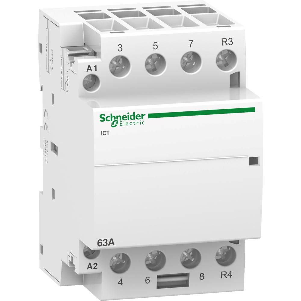 Schneider Electric A9C20869 instalační stykač 3 spínací kontakty, 1 rozpínací kontakt 2.1 W 400 V/AC 63 A 1 ks