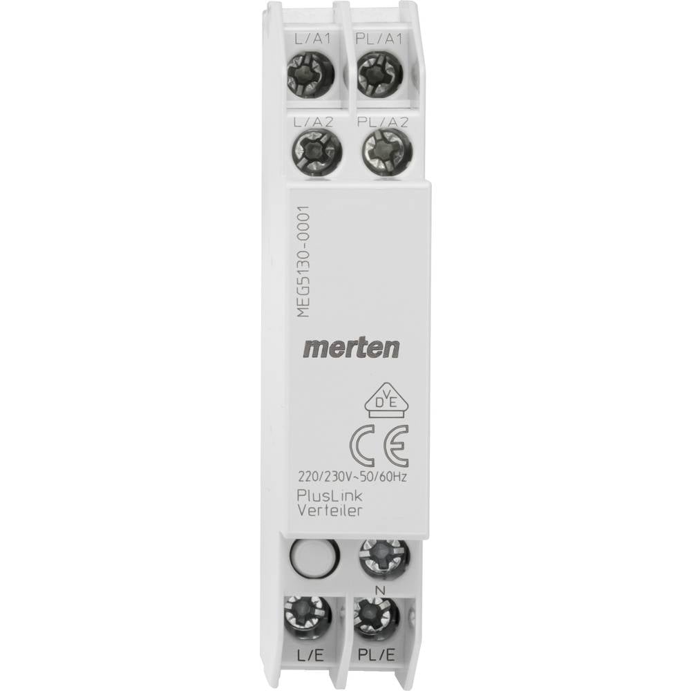 Merten MEG5130-0001 stmívač na DIN lištu šedá
