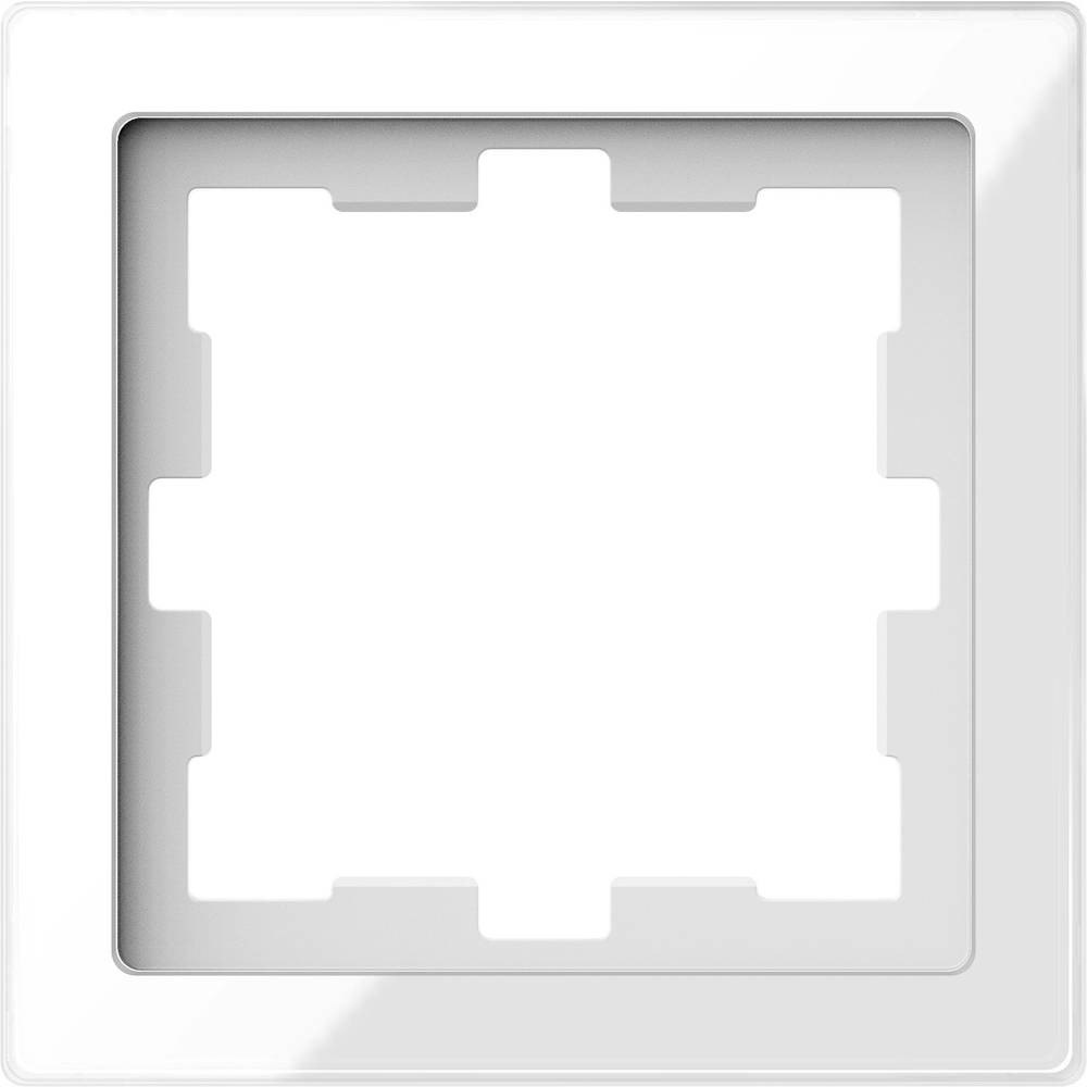 Merten rámeček kryt Systém design bílá MEG4010-6520