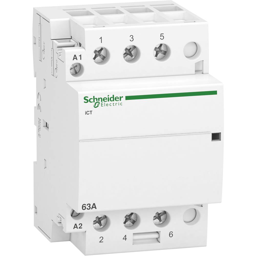 Schneider Electric A9C20863 instalační stykač 3 spínací kontakty 2.1 W 400 V/AC 63 A 1 ks