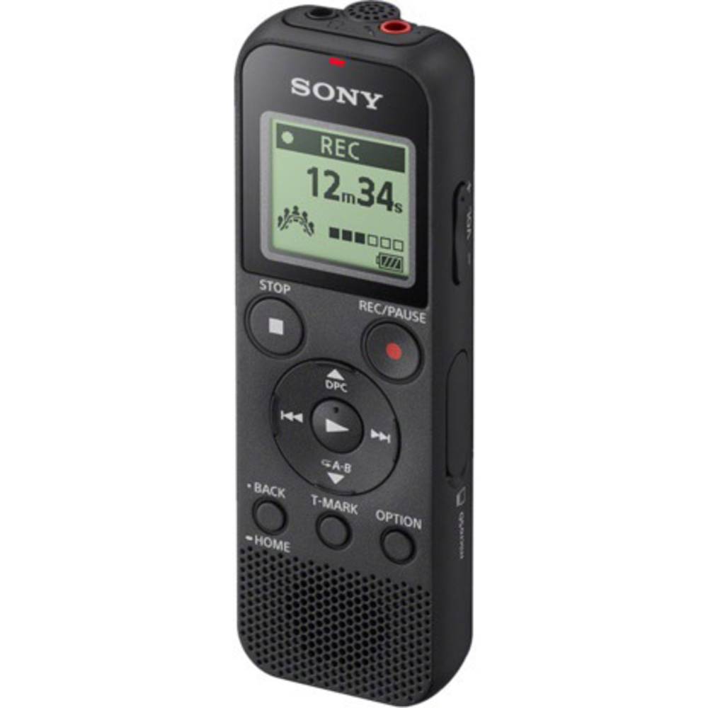 Sony ICD-PX370 digitální diktafon Maximální čas nahrávání 159 h černá potlačení šumu