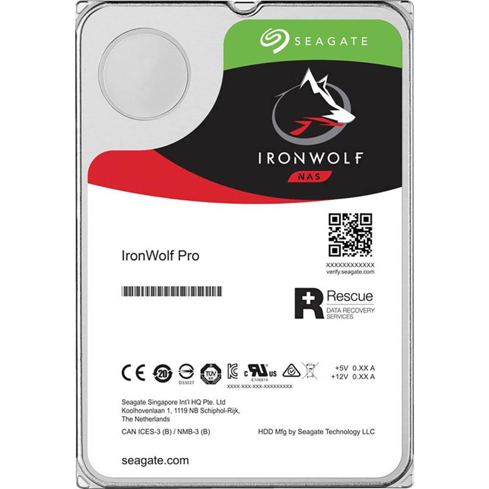 Seagate IronWolf Pro 12 TB interní pevný disk 8,9 cm (3,5) SATA III ST12000NE0008 Bulk