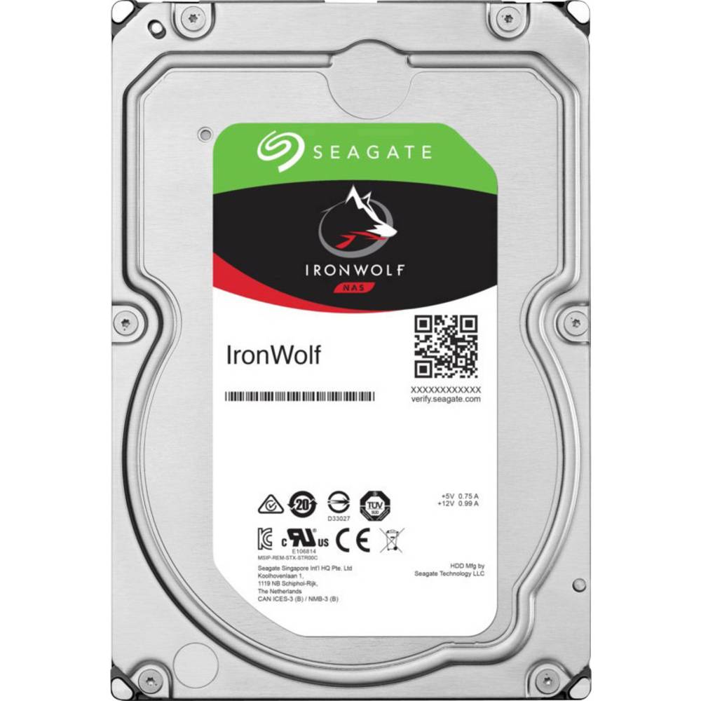 Seagate IronWolf™ 12 TB interní pevný disk 8,9 cm (3,5) SATA III ST12000VN0008 Bulk
