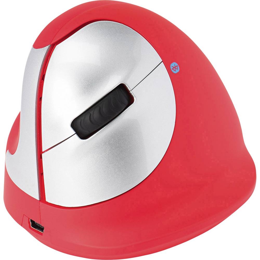 R-GO Tools HE Sport Vertical ergonomická myš Bluetooth® optická červená 5 tlačítko 2400 dpi ergonomická