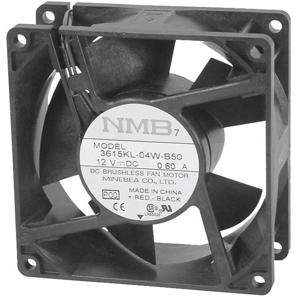 NMB Minebea 3610PS-23T-B30 axiální ventilátor, 230 V/AC, 54 m³/h, (d x š x v) 92 x 92 x 25 mm, 3610PS-23T-B30
