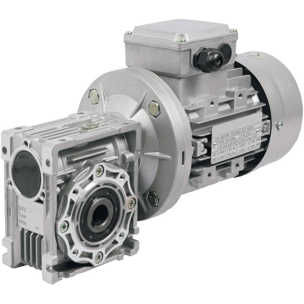 MSF-Vathauer Antriebstechnik střídavý elektromotor GM 1,5-MS-HY-Q63-i10-B14 IE2 20 100027 0135 1.5 kW 4.7 A 230 V/400 V