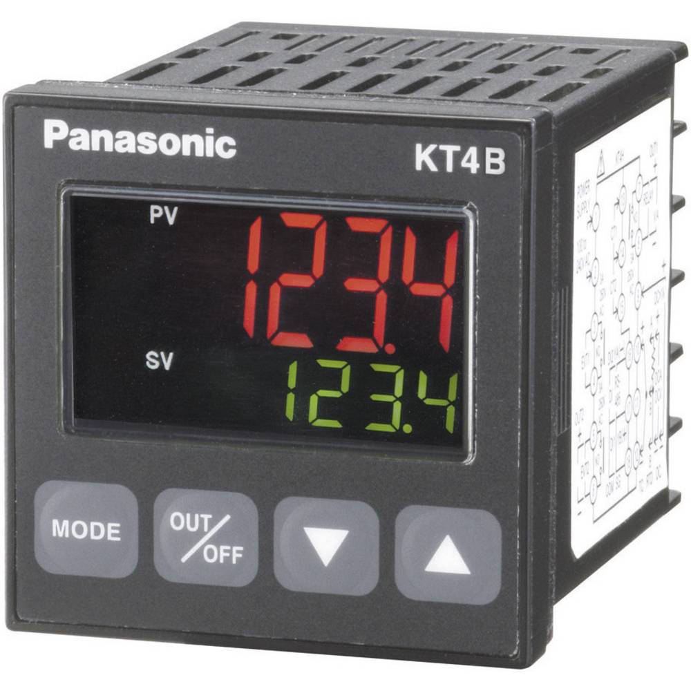 Panasonic AKT4B113100 termostat K, J , R , S , B , E , T , N , PL-II , C , Pt100, Pt100 -200 do +1820 °C analogový proud