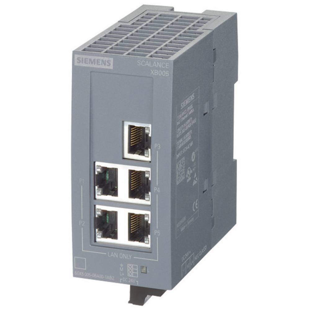Siemens 6GK5005-0BA00-1AB2 průmyslový ethernetový switch, 100 MBit/s