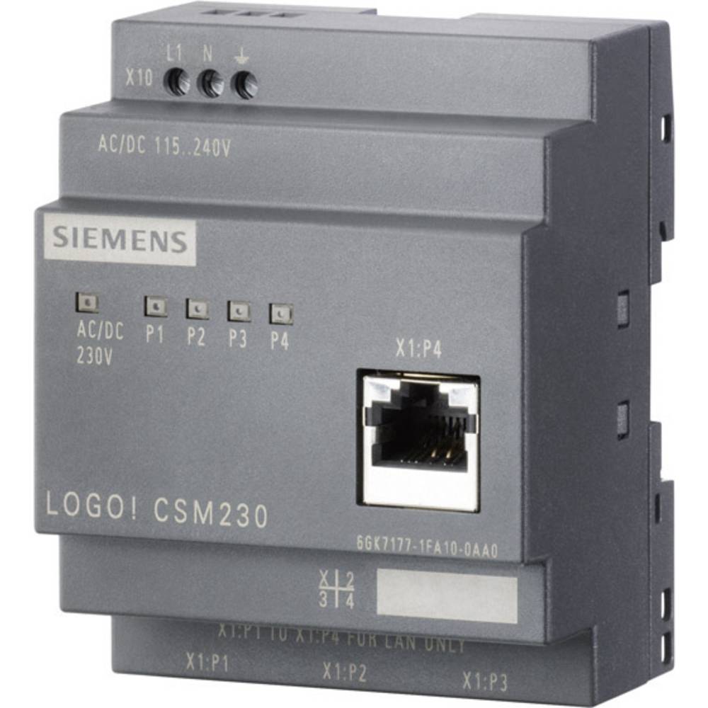 Siemens LOGO! CSM 12/24 průmyslový ethernetový switch 100 MBit/s