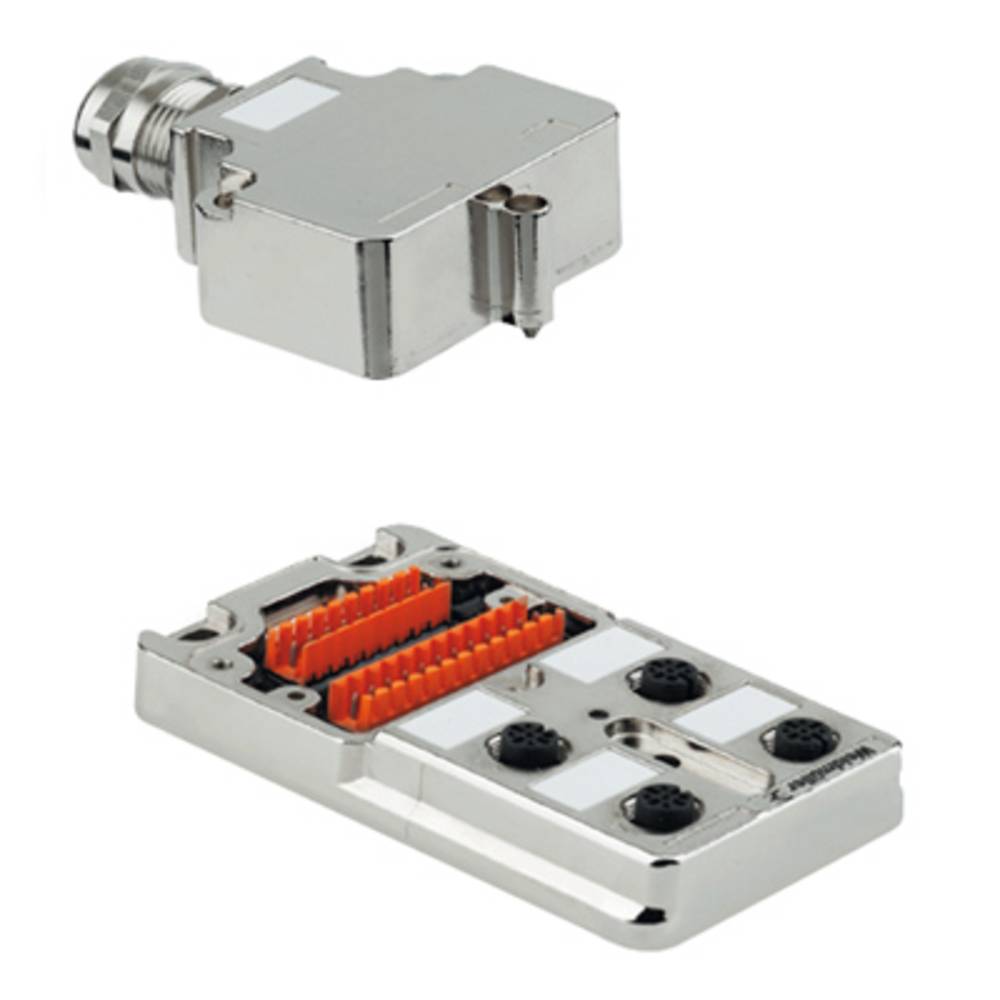 Weidmüller SAI-4-MM 5P M12 1783500000 pasivní box senzor/aktor rozdělovač M12 s kovovým závitem 1 ks