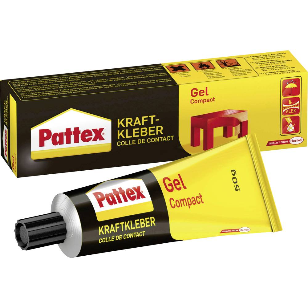 Pattex Compact Gel kontaktní lepidlo PT50N 50 g