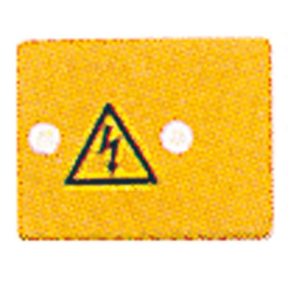 SAK Series, Accessories, cover plate, Yellow, 20 mm 0303400000 Weidmüller 50 ks