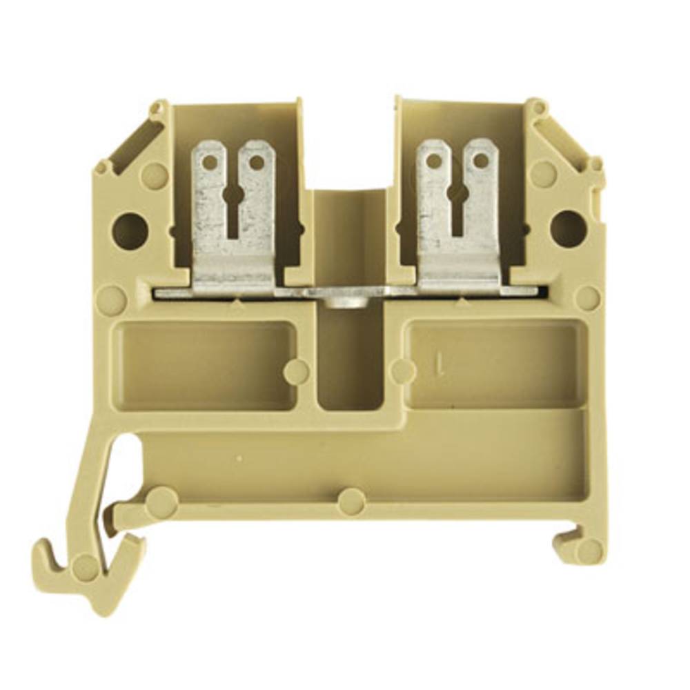 SAK Series, Feed-through terminal, Rated cross-section: 2,5 mm&sup2;, Flat-blade connection, Direct mounting AST 3/35 6.