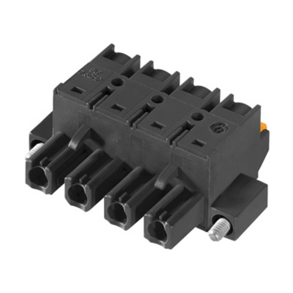 Weidmüller zásuvkový konektor na kabel BL Počet pólů 4 Rastr (rozteč): 7.62 mm 1043930000 42 ks