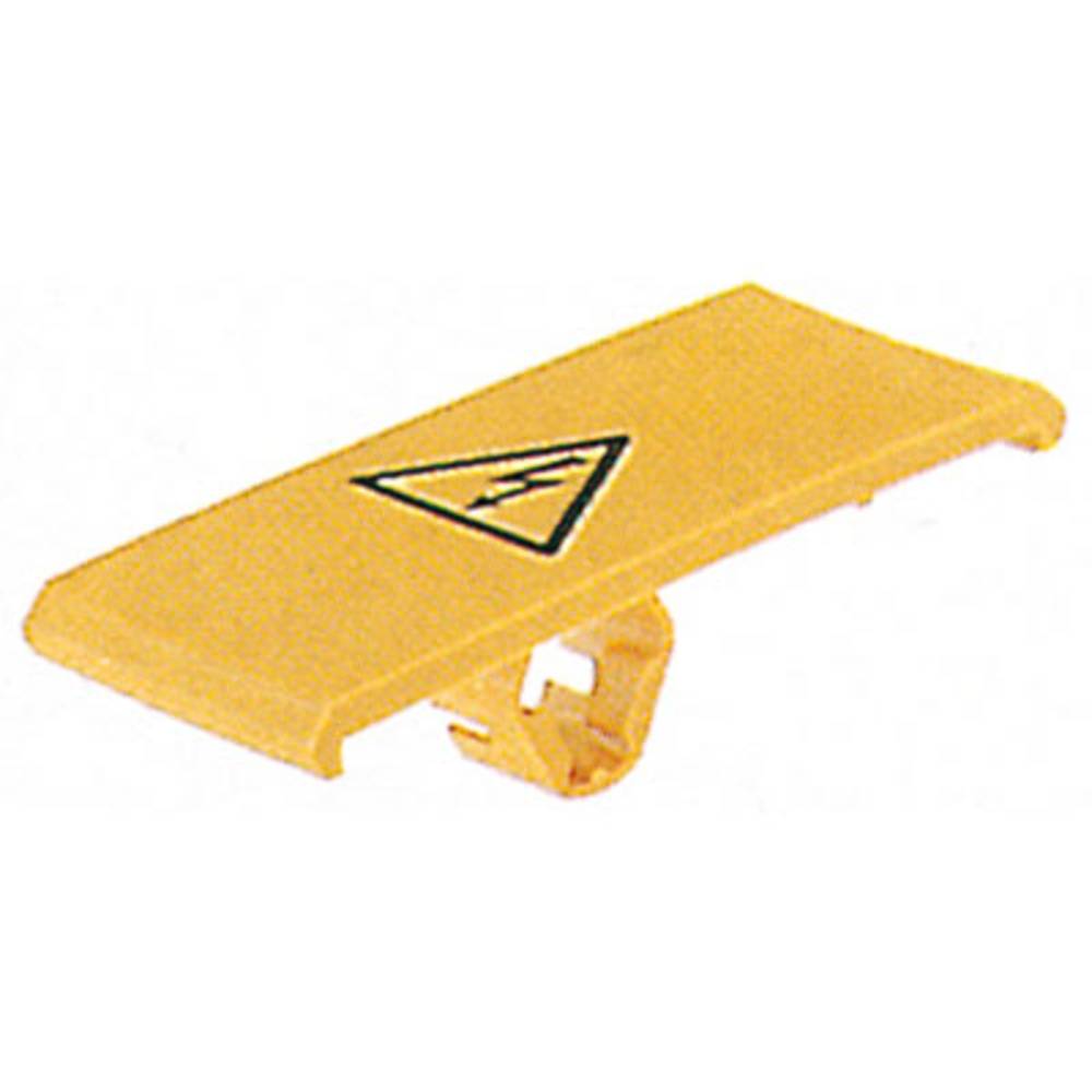 Group marker, Terminal markers, 36,2 x 12 mm, Polyamide 66, Colour: Yellow WAD 12 M. BL. 2445090000 Weidmüller 32 ks